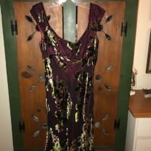 SOLD Nanette Lepore Sleeveless Burnout Dress